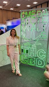 Silvia Soares - presidente da Bcure na Medical Cannabis Fair 2023