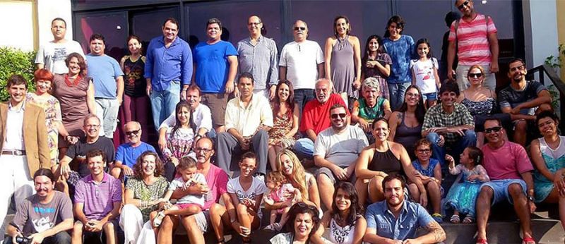 Associados da Abracannabis durante a fundação da entidade em 2015 (Foto: Arquivo Pessoal)