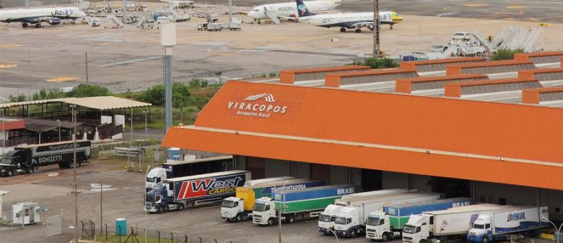 Terminal de Cargas do Aeroporto Internacional de Viracopos, em Campinas
