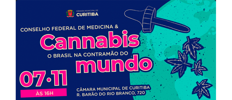 Audiência na Câmara de Curitiba sobre prescrição de Cannabis