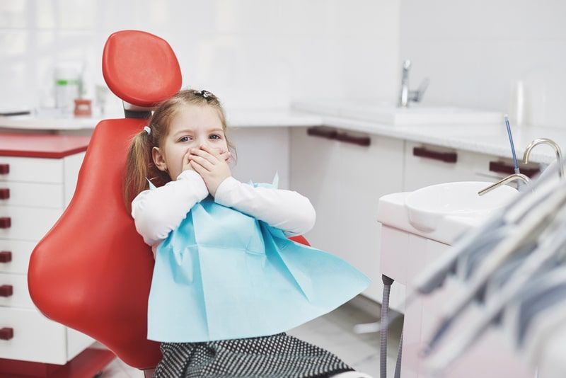 fobia de dentista paciente infantil